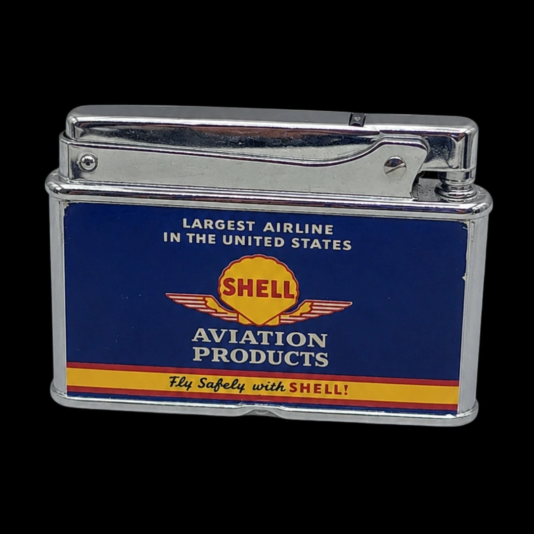 American Airlines — AA / Shell Aviation Products back archival photograph