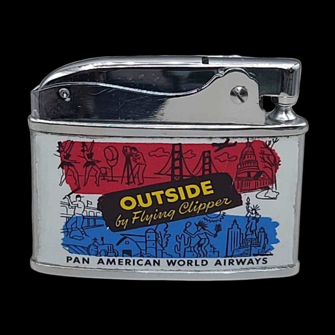 Pan American World Airways — Outside by Flying Clipper back archival photograph