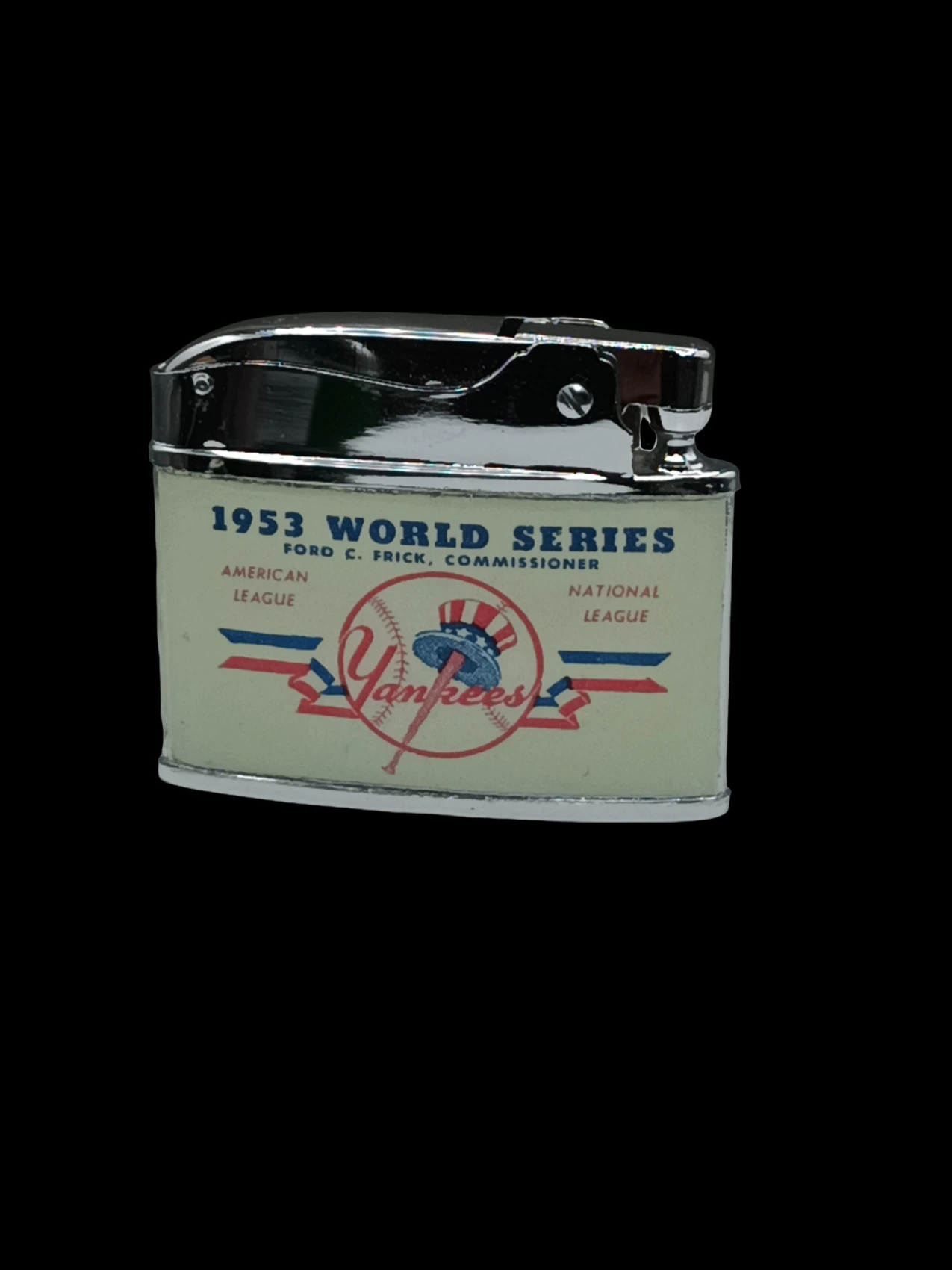 1953 World Series — New York Yankees vs Brooklyn Dodgers (Golden Anniversary) back archival photograph