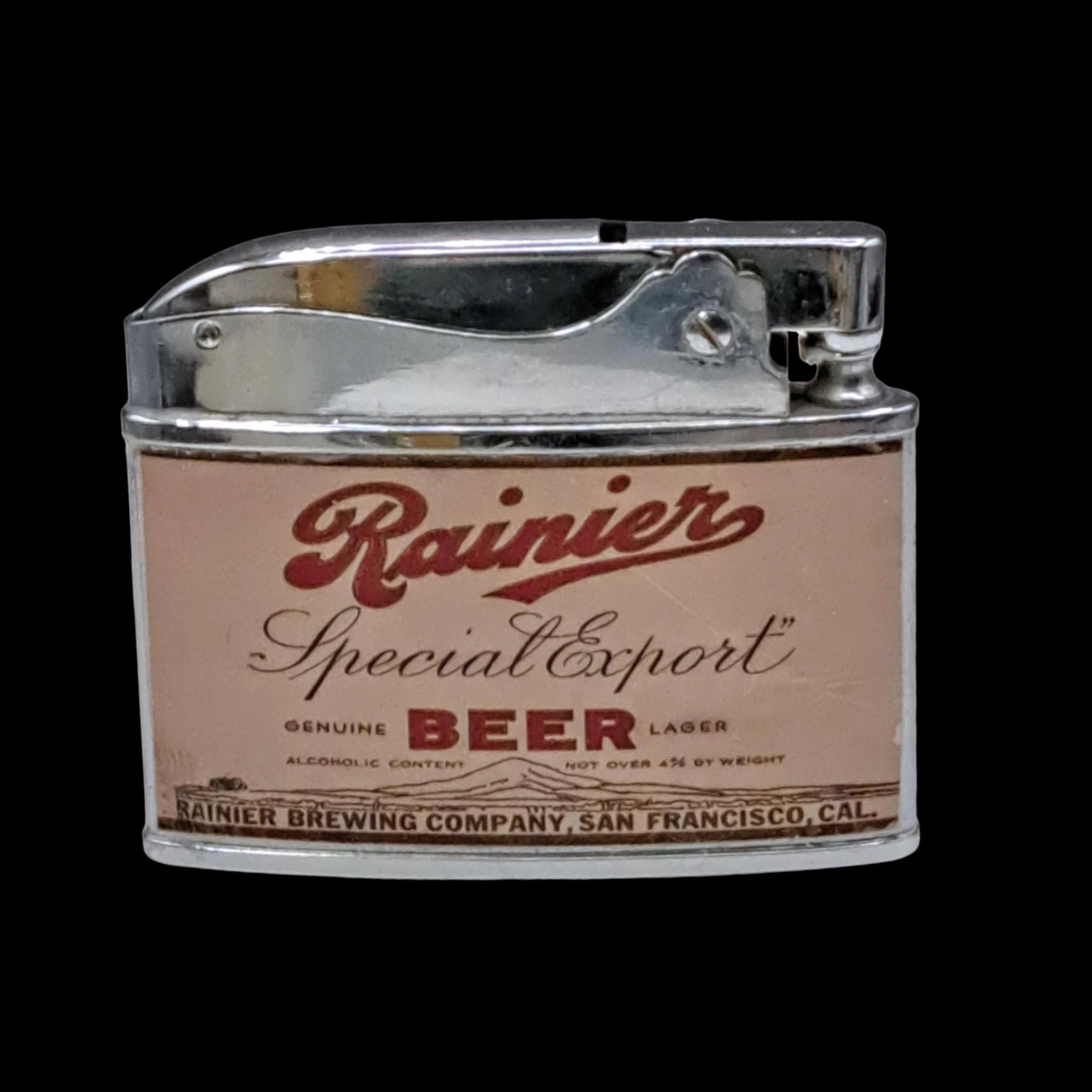 Rainier – “Special Export” Beer Label Variant back archival photograph