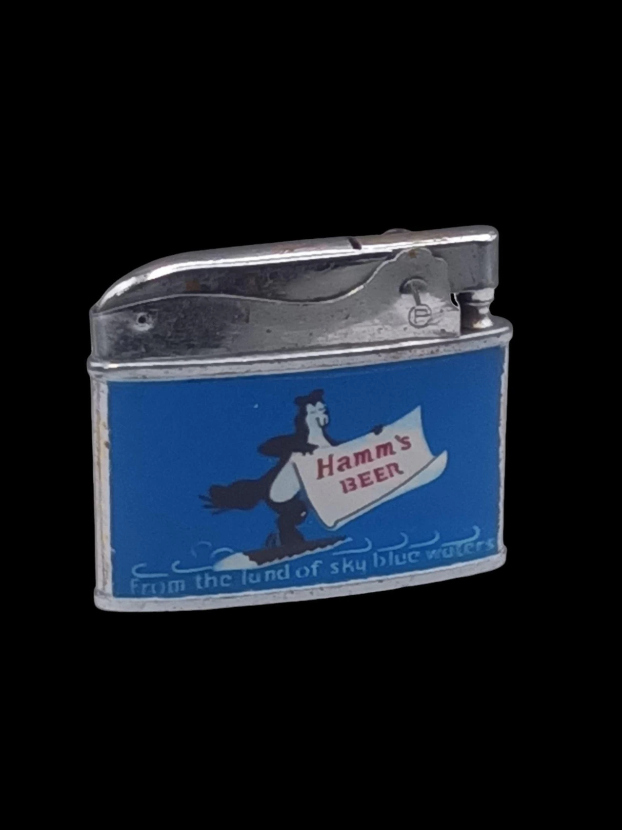 Hamms Beer – “From the Land of Sky Blue Waters” back archival photograph