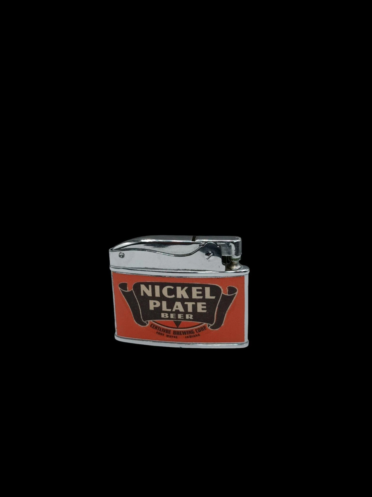 Nickel Plate Beer – “Just Ask for a Bottle of Nickel Plate” back archival photograph