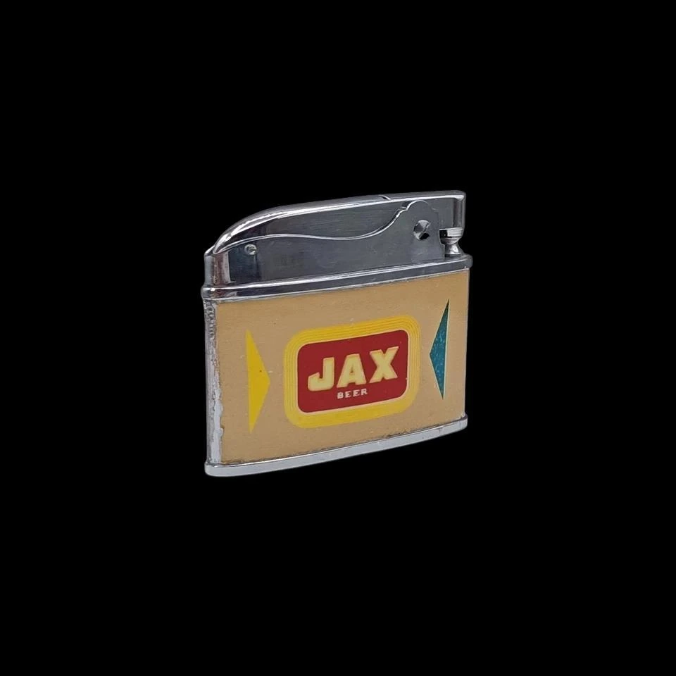 JAX Beer – “Smooth, Mellow / Real beer taste!” back archival photograph