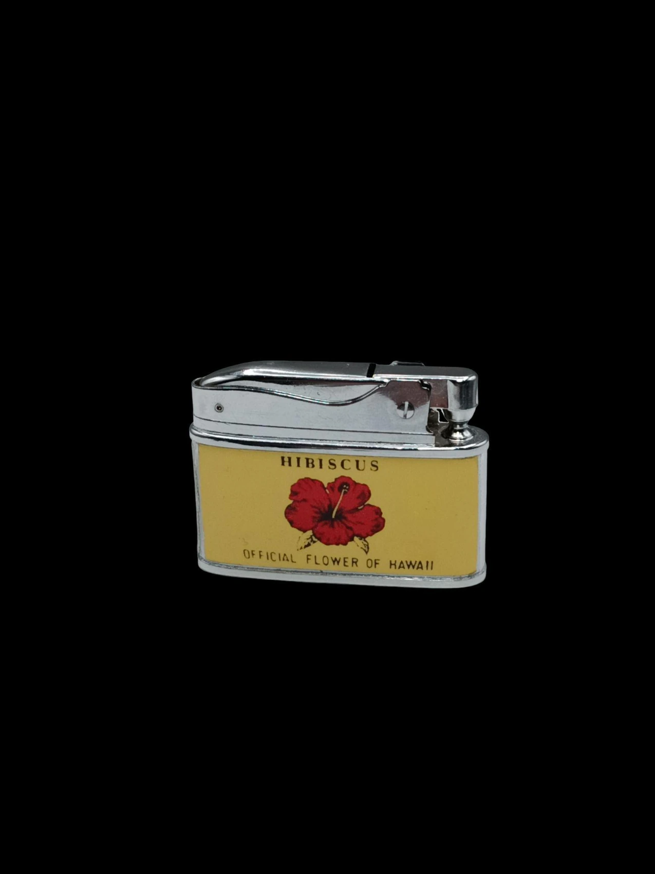 Rainier Beer – “Favorite in the 50th State” / Hibiscus – Official Flower of Hawaii back archival photograph