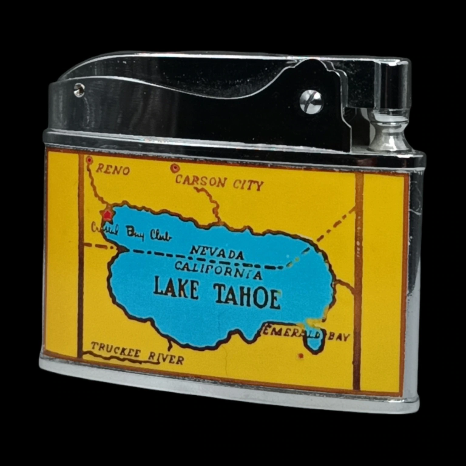 Crystal Bay Club — Lake Tahoe back archival photograph