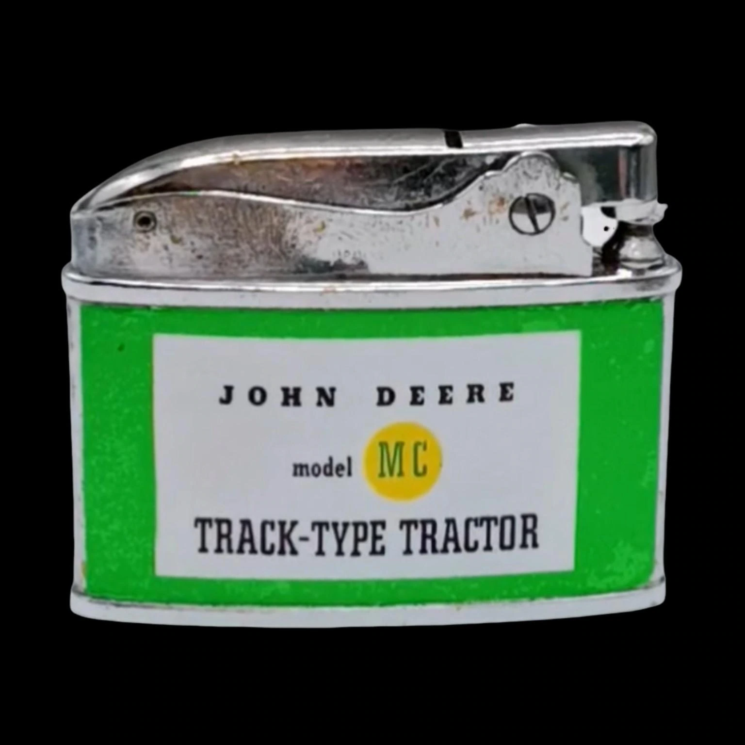 John Deere Model MC Track-Type Tractor back archival photograph