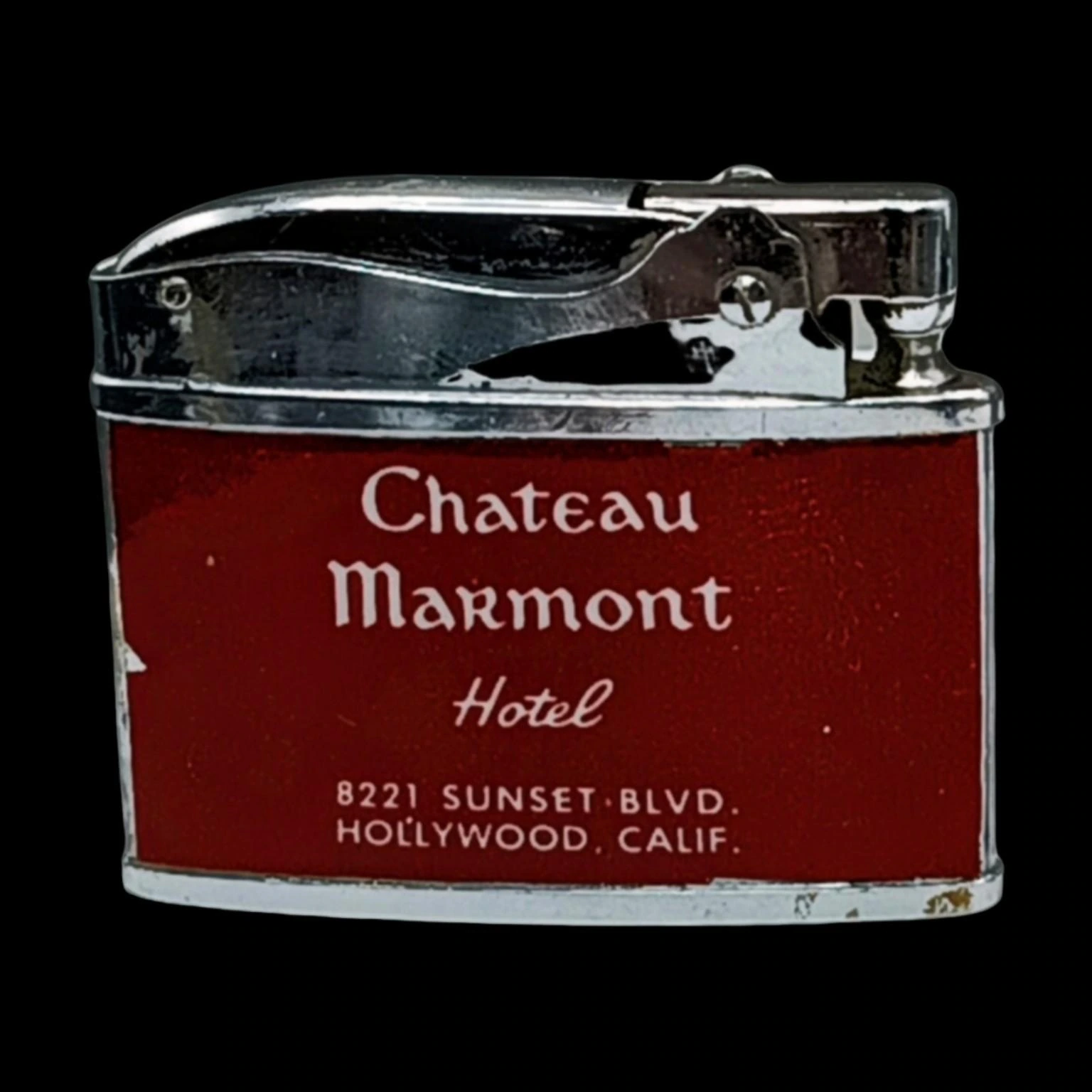 Chateau Marmont Hotel — Hollywood, California back archival photograph