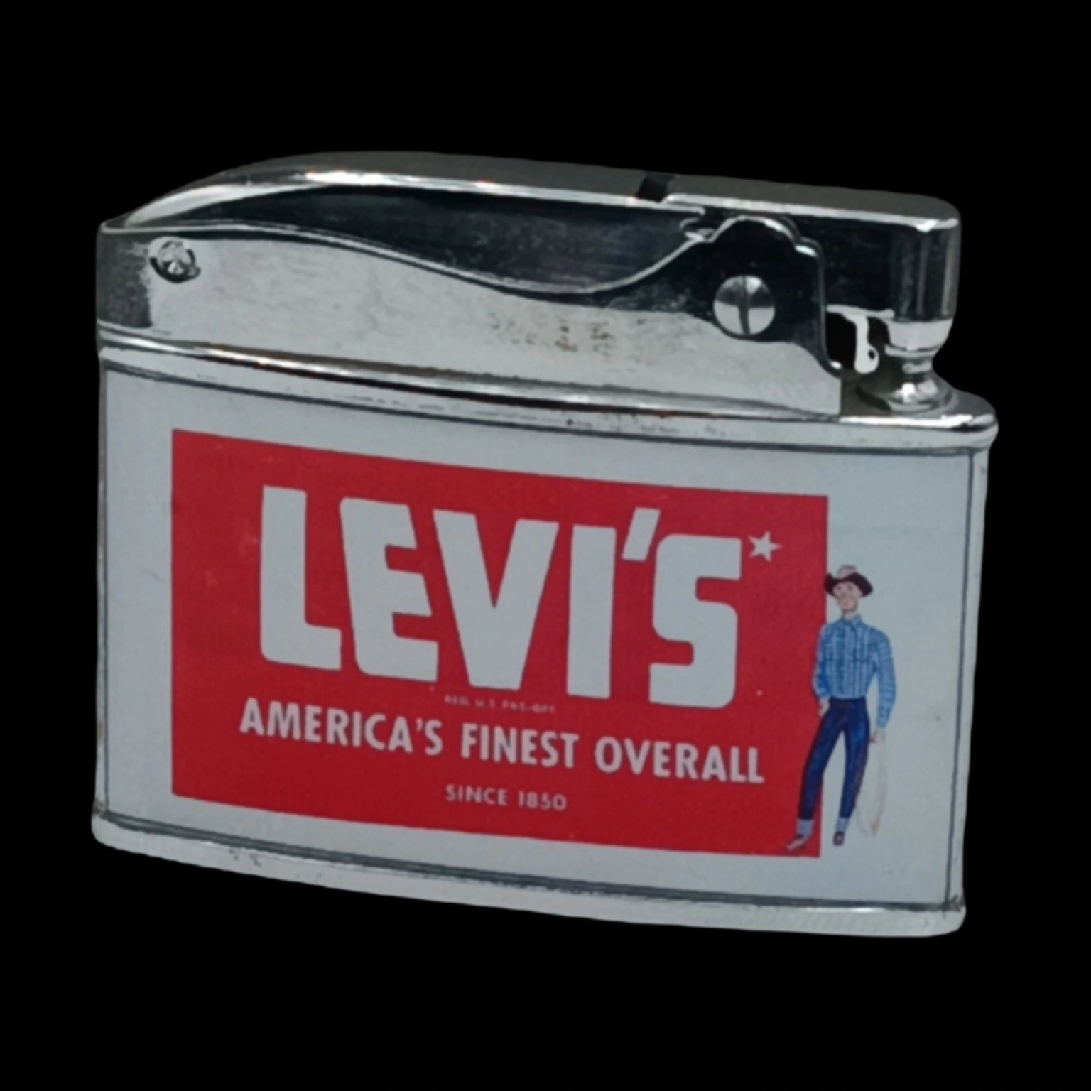 Levi's America's Finest Overall back archival photograph