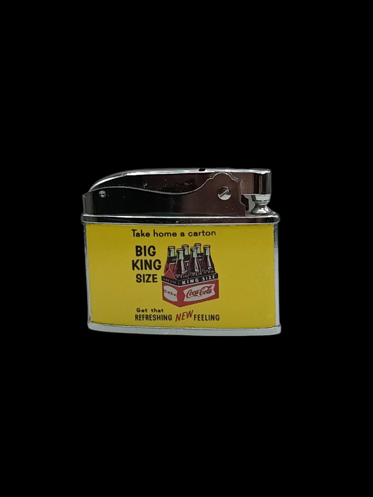 Coca-Cola “Big King Size – Take Home a Carton” back archival photograph